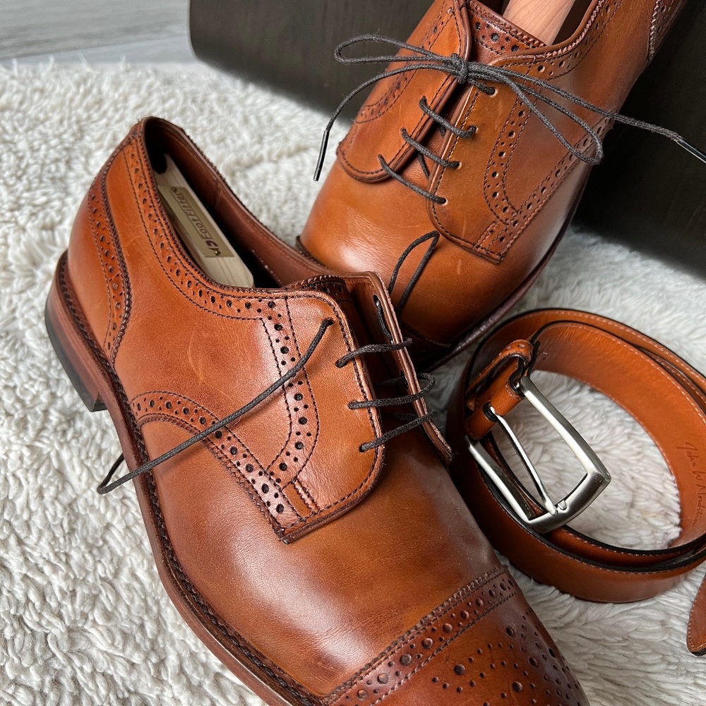 Man shoes Allen Edmonds + belt